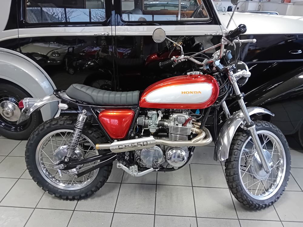 1976 Honda CB 550FOUR Scrambler 1