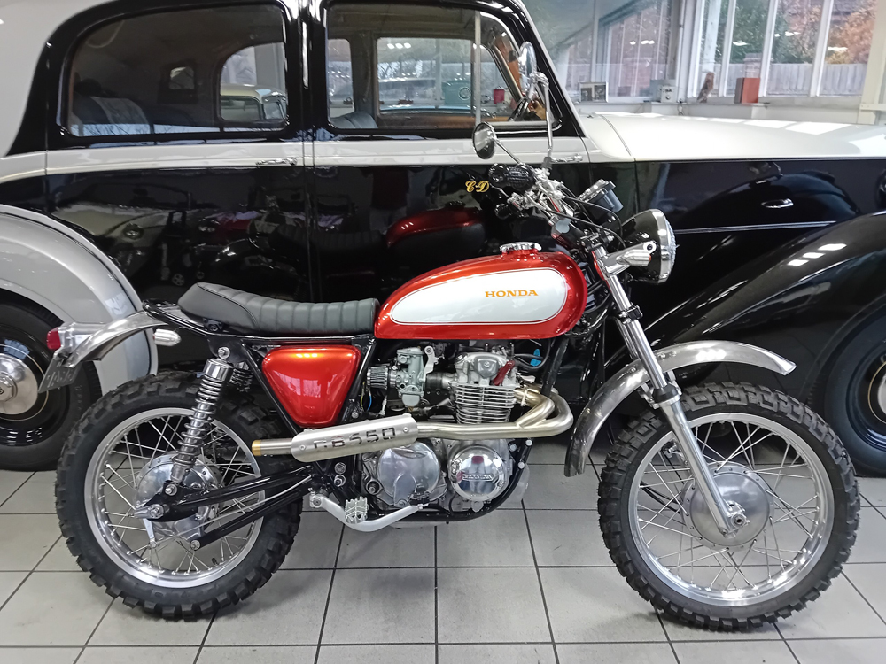 1976 Honda CB 550FOUR Scrambler 4