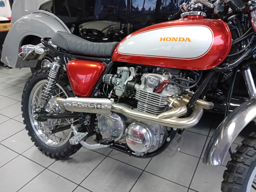 1976 Honda CB 550FOUR Scrambler 5