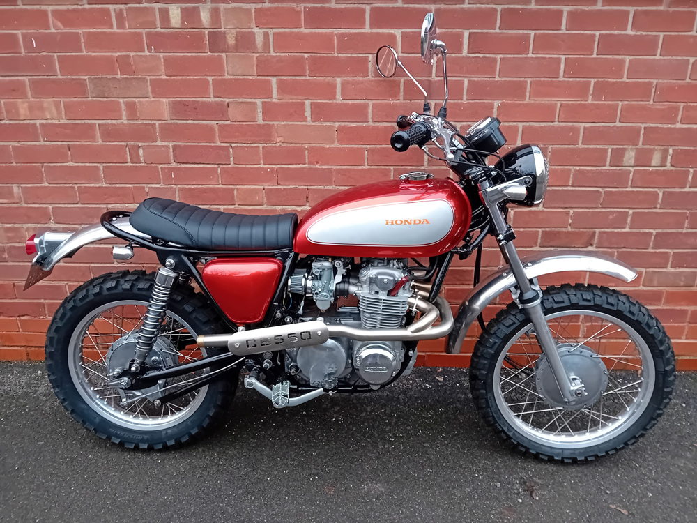 1976 Honda CB 550FOUR Scrambler 17