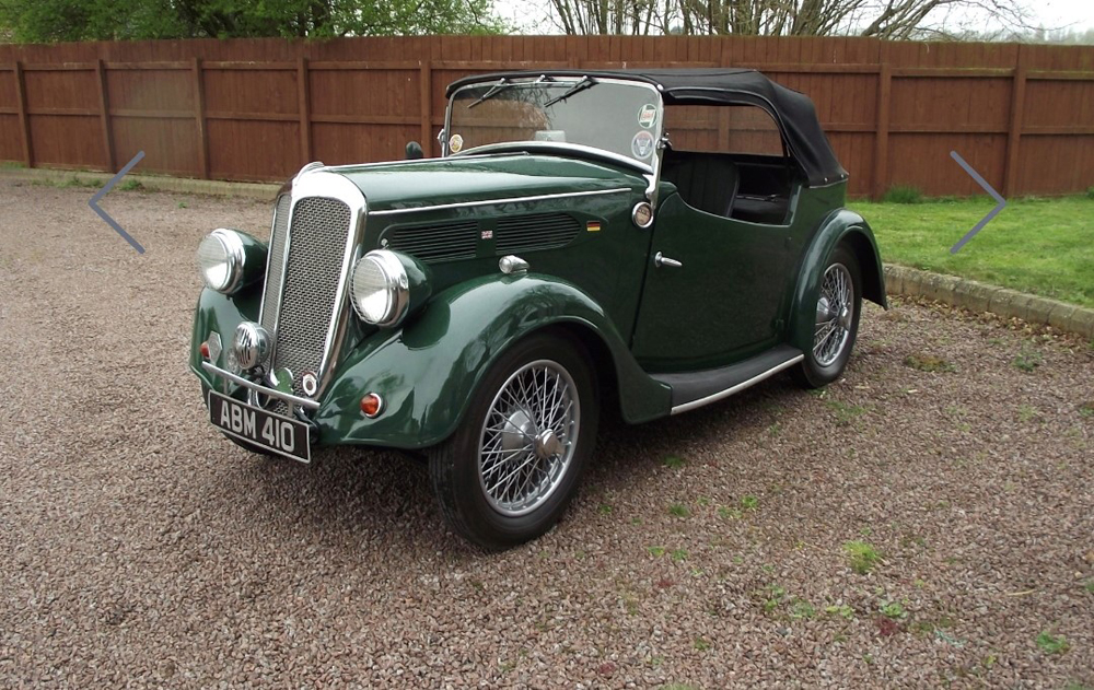 1936 Standard Avon Sports Tourer Le Mans 3