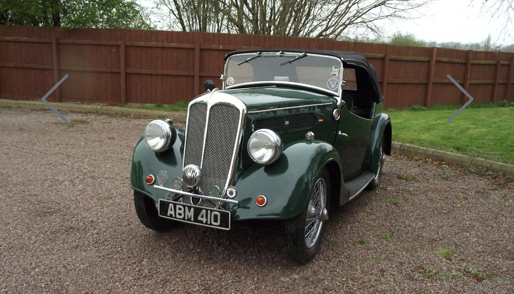 1936 Standard Avon Sports Tourer Le Mans 5