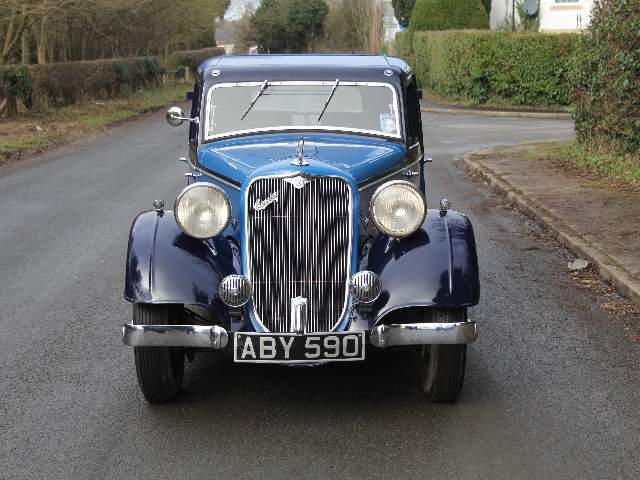 1934 Crossley Regis sedan  No 1 of 3 Ever Built 3