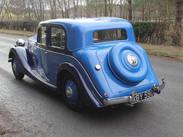 1934 Crossley Regis sedan  No 1 of 3 Ever Built 4