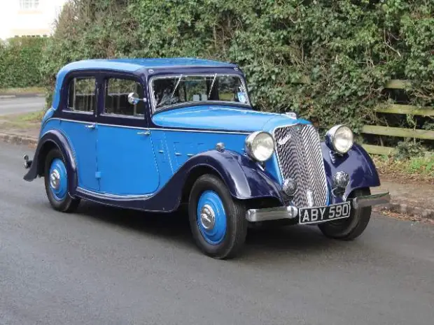 1934 Crossley Regis sedan  No 1 of 3 Ever Built